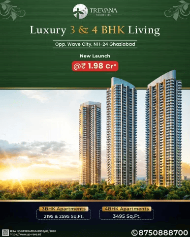  Karyan Trevana Residences NH-24 Ghaziabad – Premium 3 & 4 BHK Homes