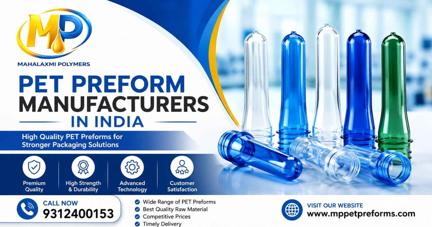 Top Pet Preform Manufacturers in India by MP Petpreforms