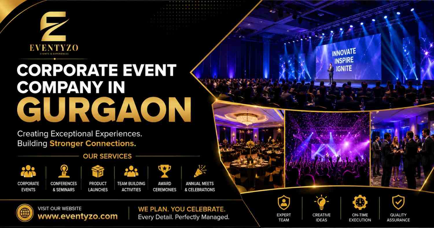  Corporate Event Company in Gurgaon by Eventyzo