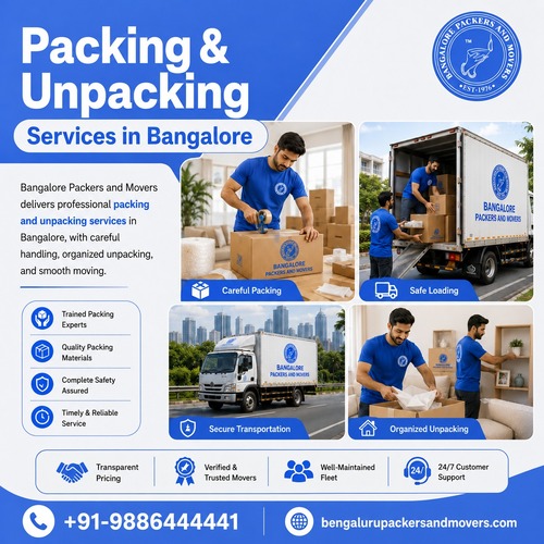  Packing & Unpacking Services in Bangalore
