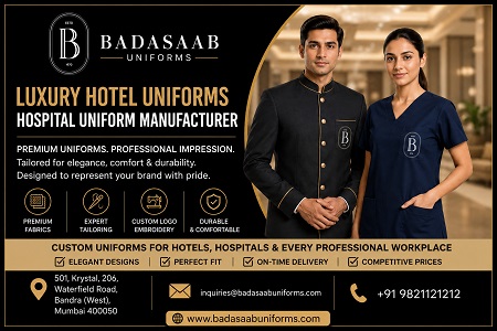  Luxury Hotel Uniforms | Trusted Hospital Uniform Manufacturer