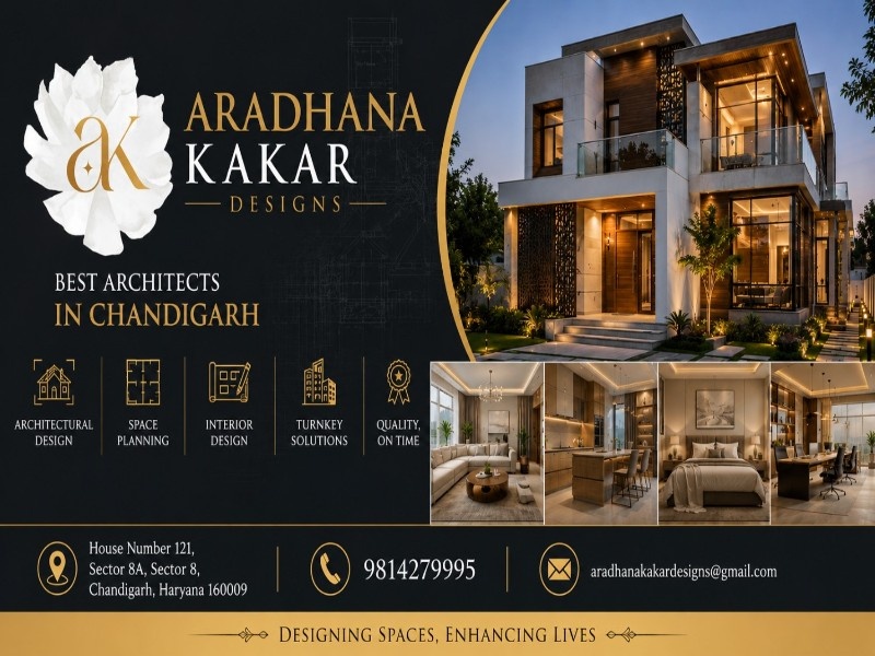  Chandigarh Architects for Practical & Aesthetic Design
