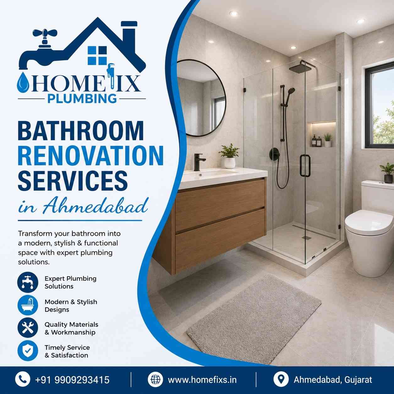  Bathroom Renovation Services | HomeFix Plumbing
