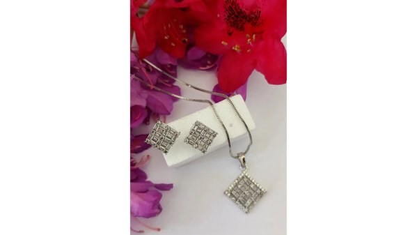  Top Pendant Sets for Women | Elegant Silver Jewellery Sets – Realm Royal