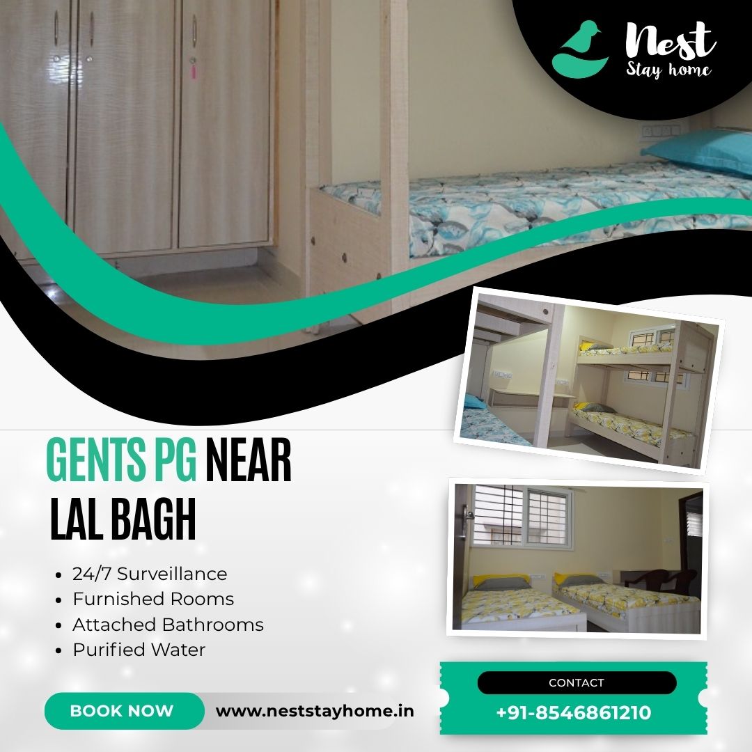  Gents PG near  Lal Bagh