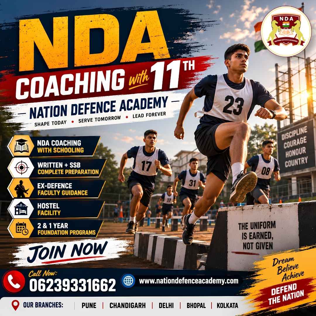  How to start NDA Preparation in Class 11 in Pune | Nation Defence Academy