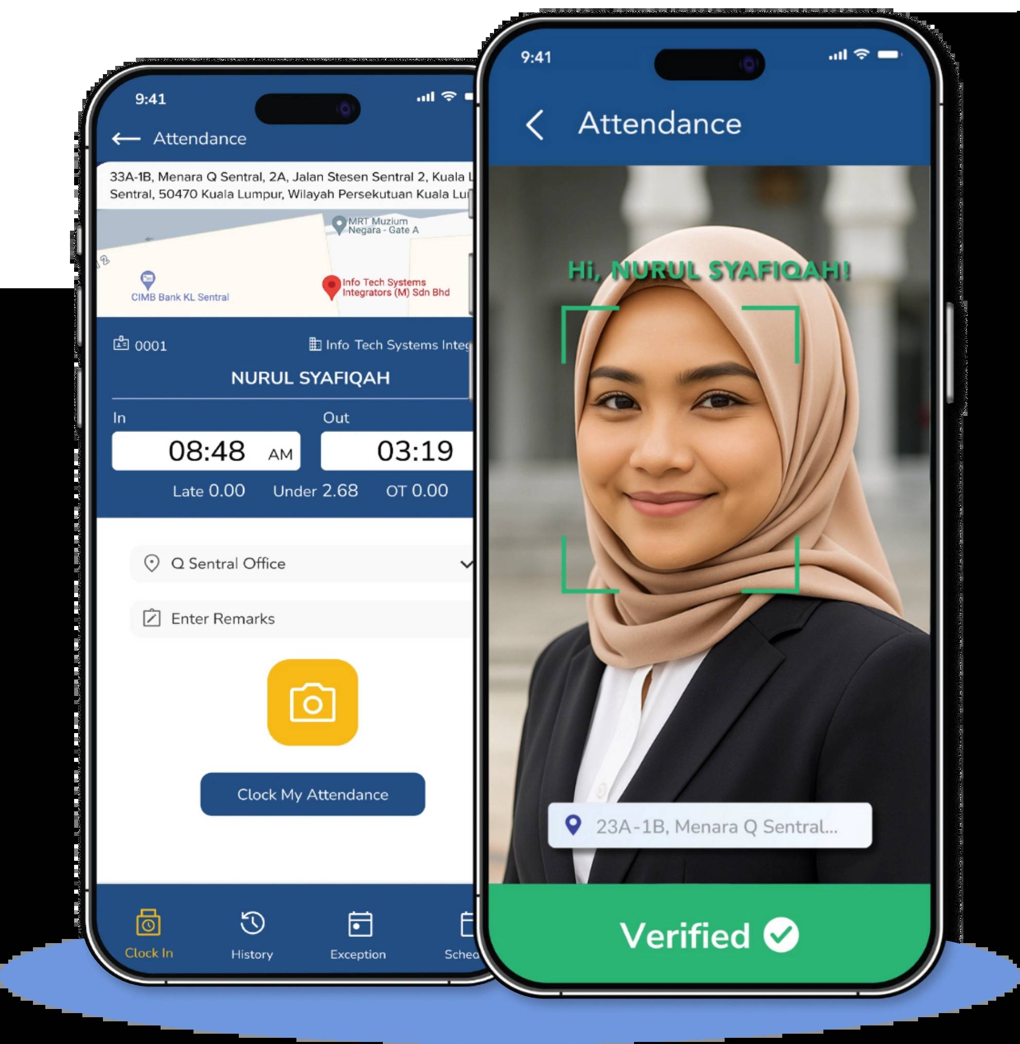  Smart Employee Attendance App | Info-Tech Malaysia