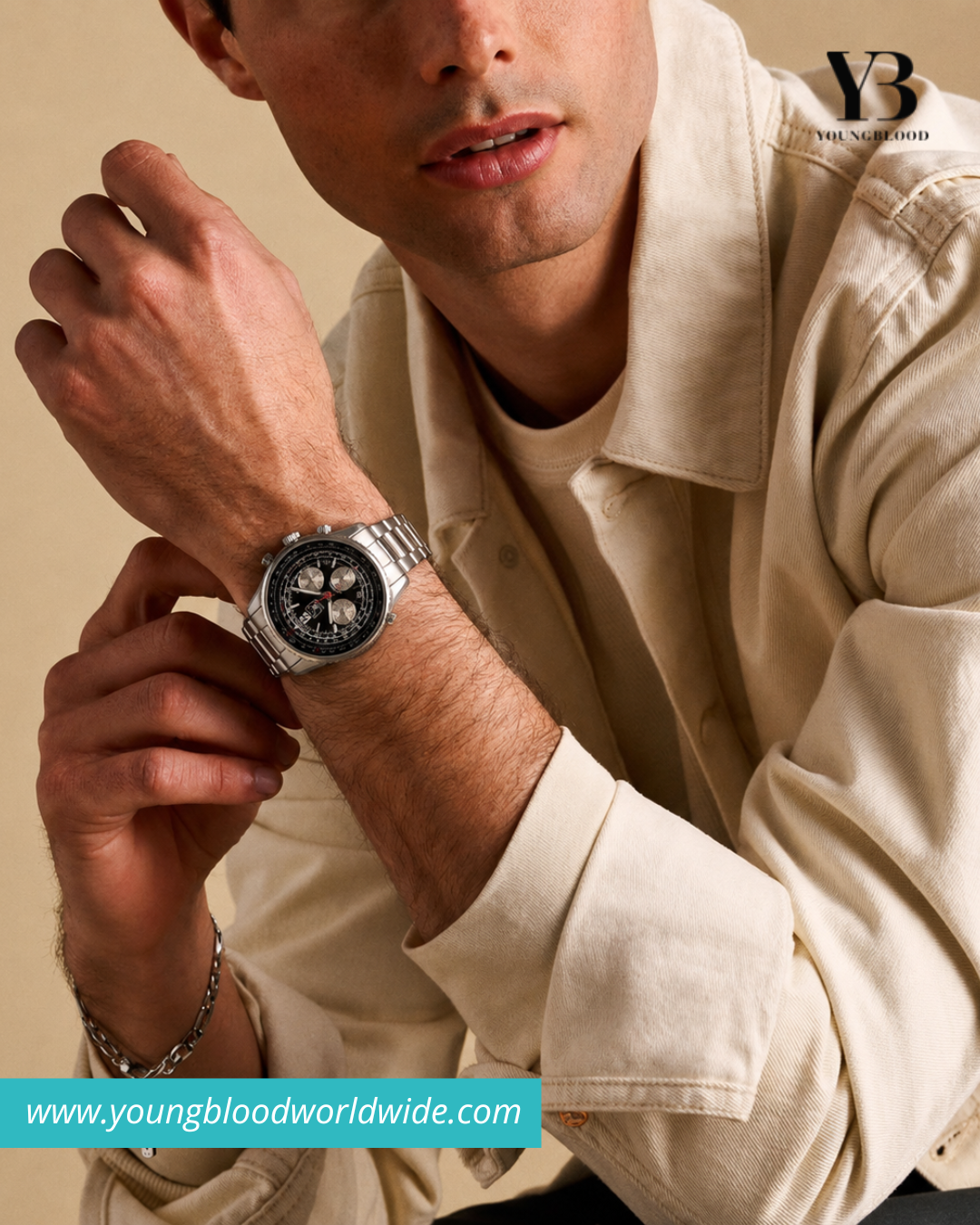  YoungBlood Stainless Steel Watches Designed for Every Occasion