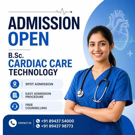  Admission Open for B.Sc. Cardiac Care Technology in Madurai