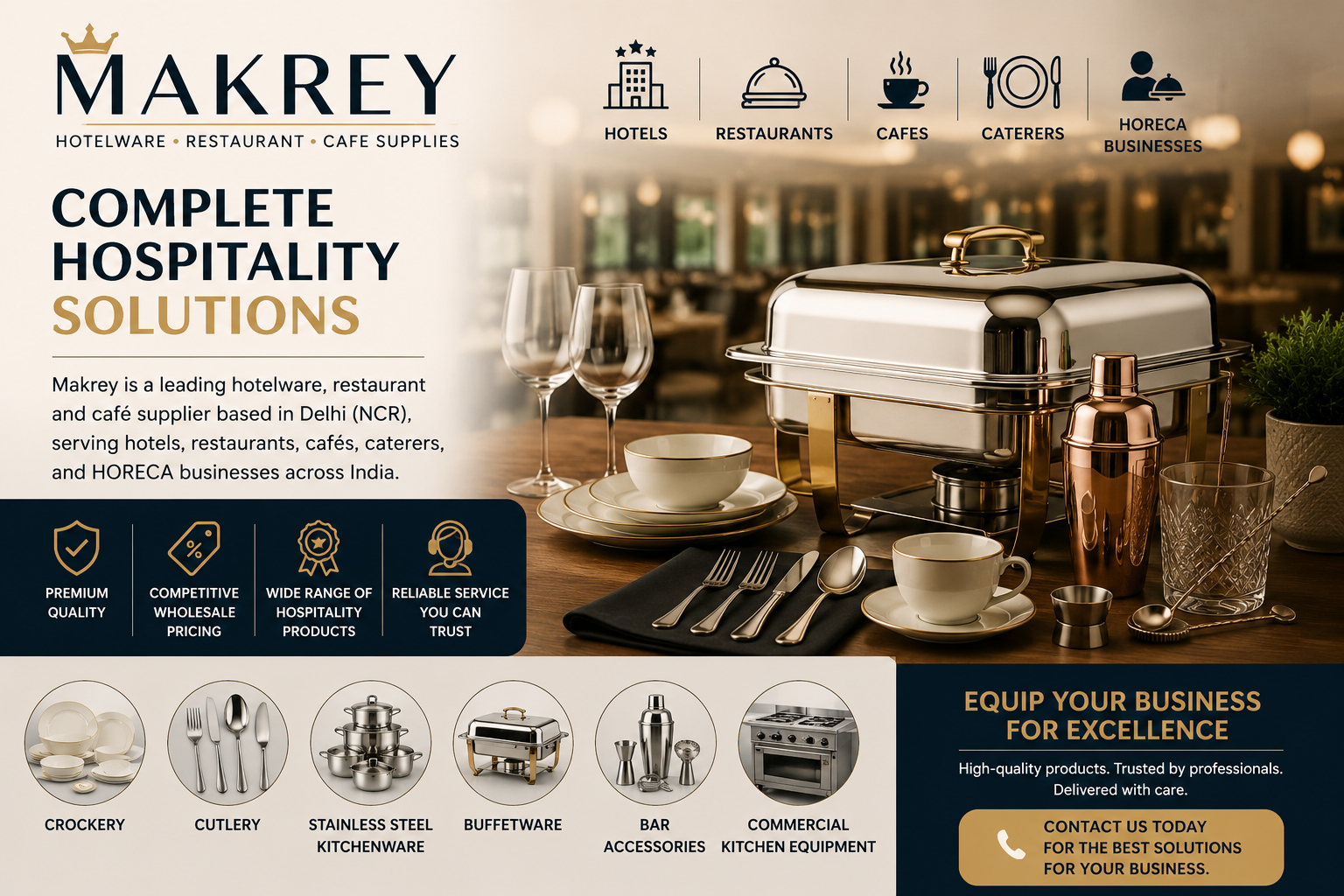  Makrey | Hotelware, Restaurant & Cafe Supplies
