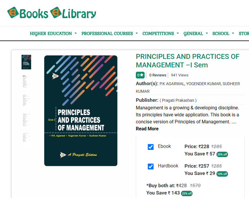  Essential Management Book for BBA First Semester