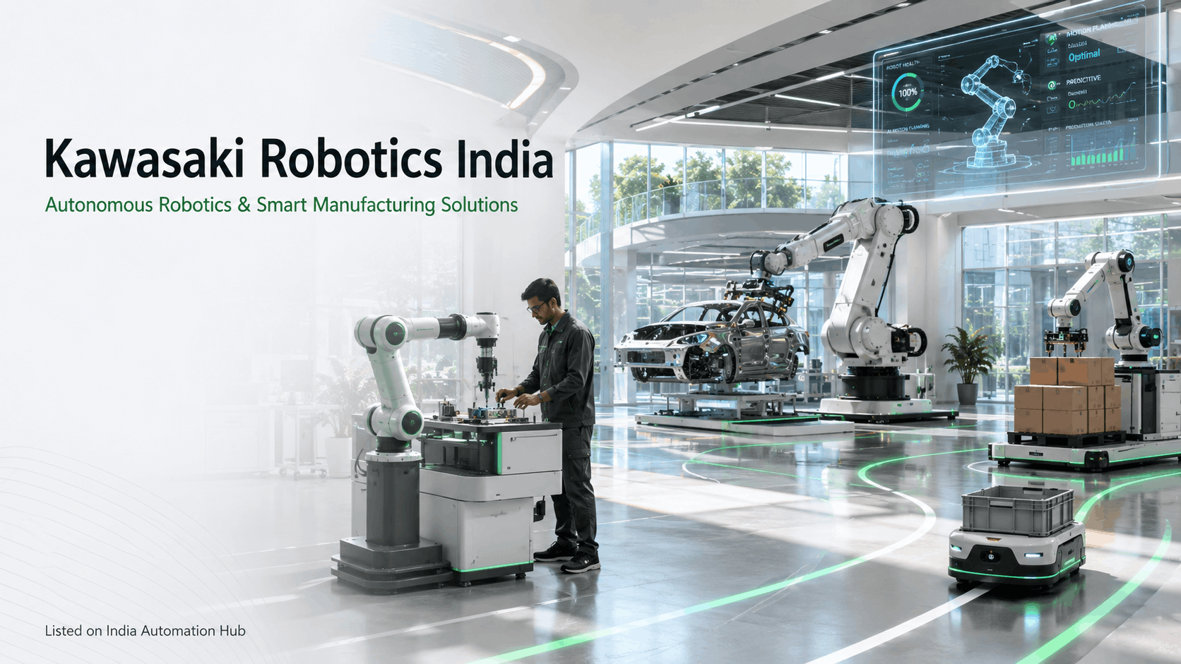  Kawasaki Robotics India – Industrial Robots, Cobots & Smart Factory Automation