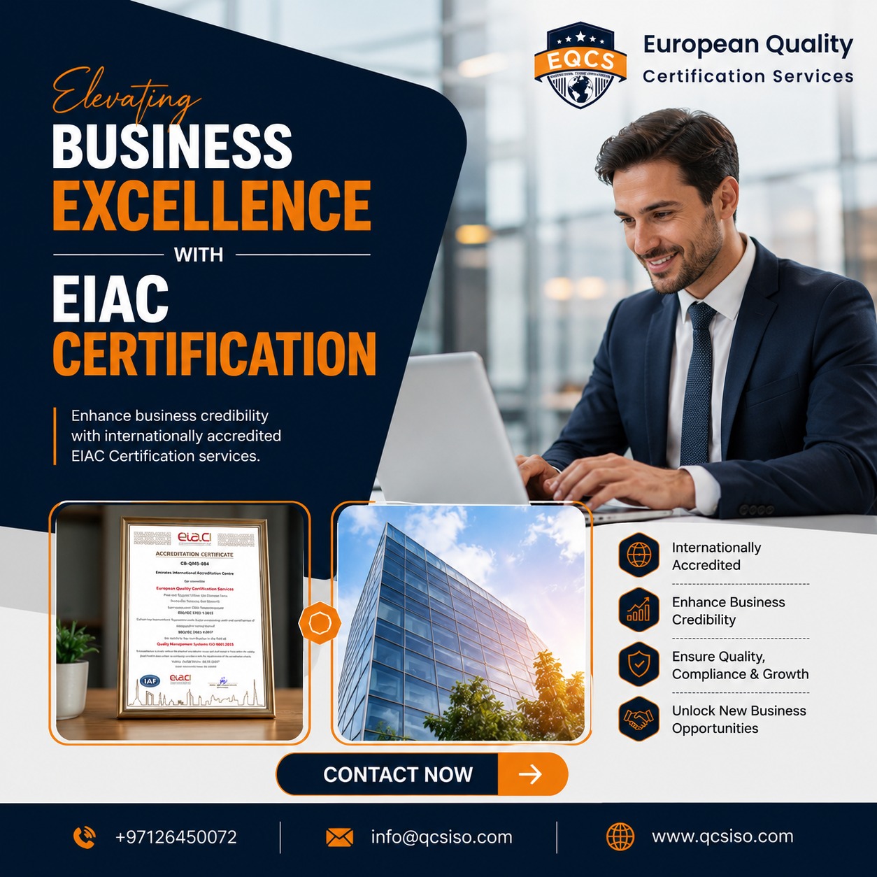  IAF-EIAC accredited Certification in Dubai -ISO certification in Dubai