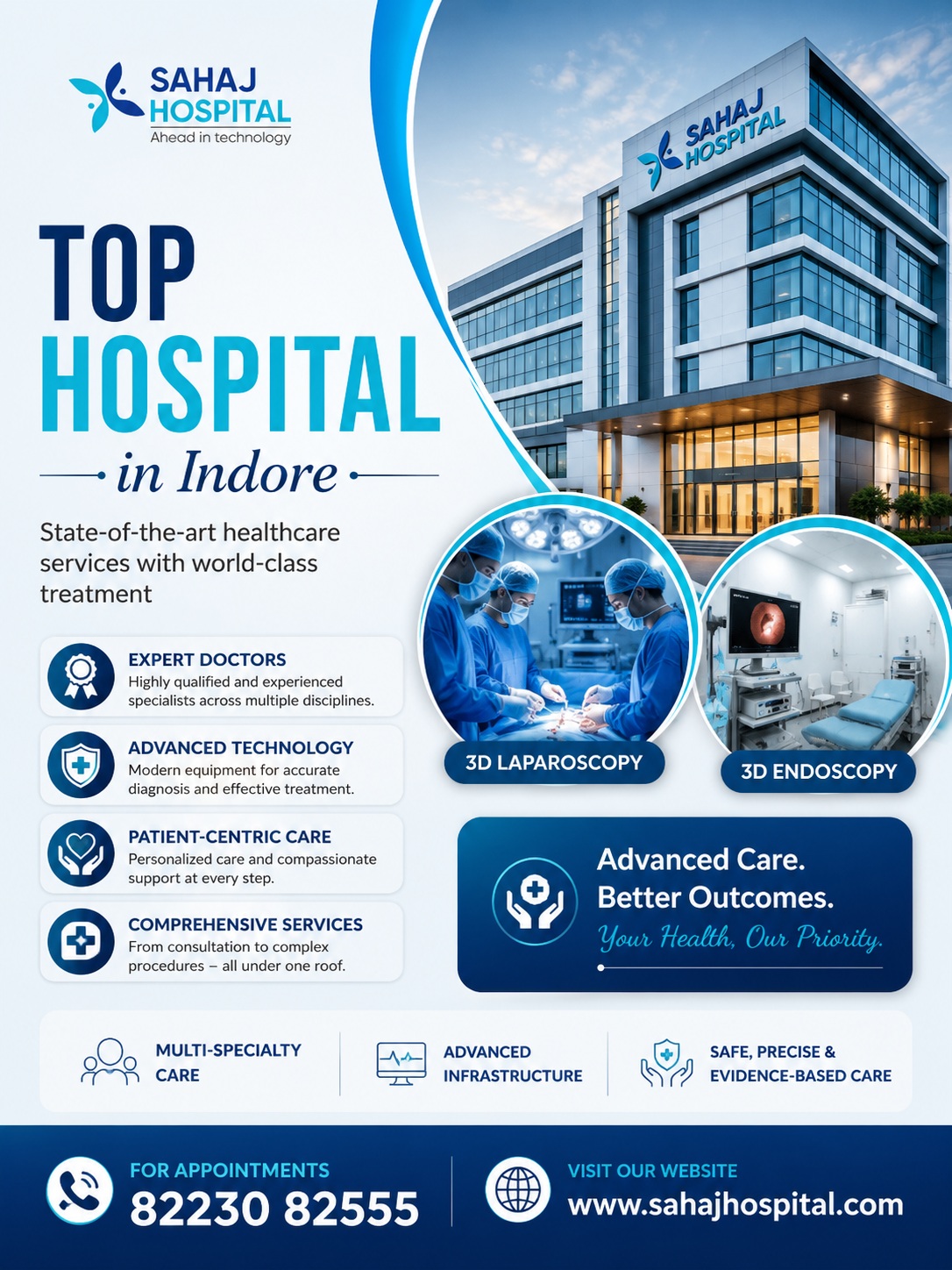  Top Hospital in Indore - Sahaj Hospital
