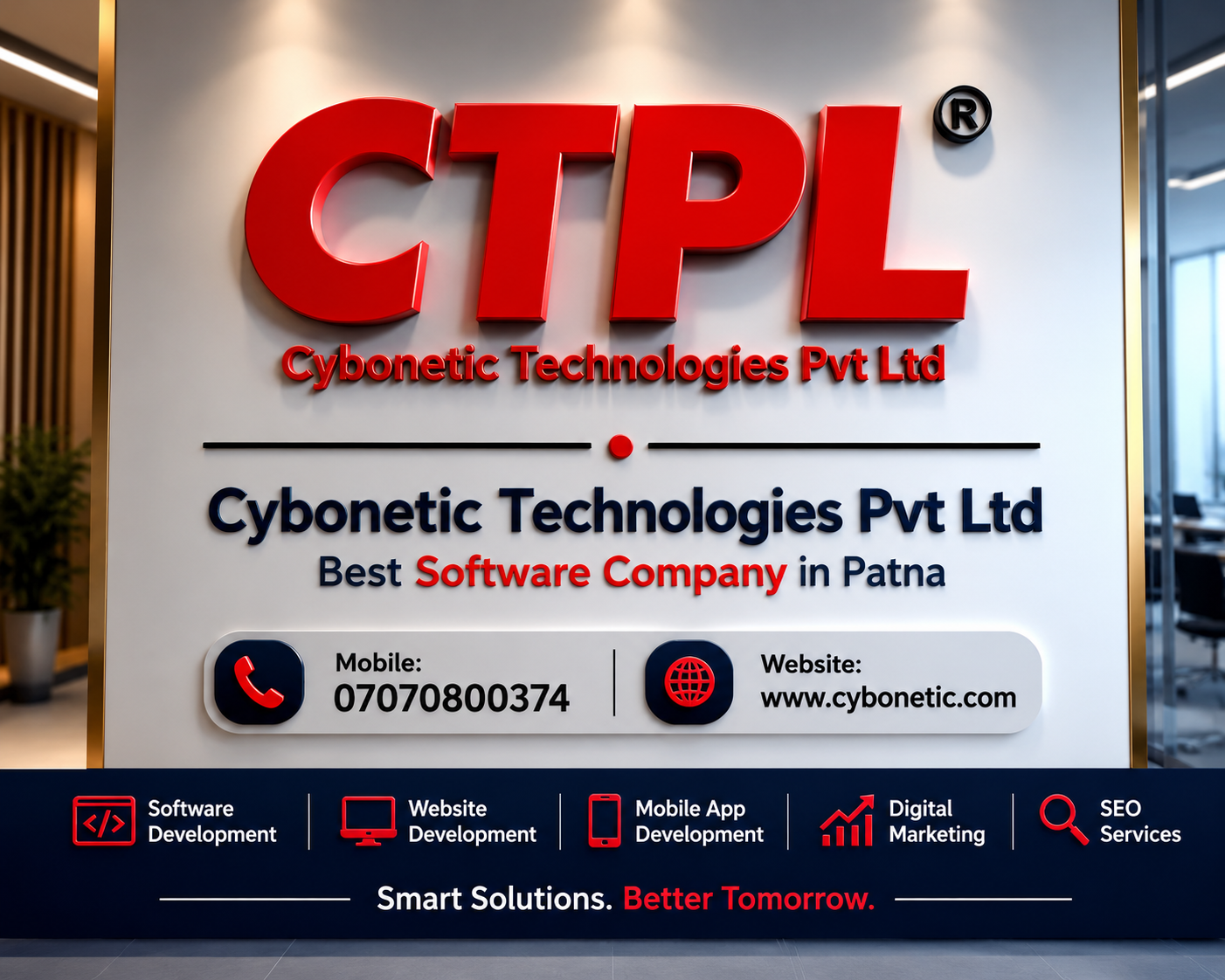  Cybonetic Technologies Pvt Ltd: Best Software Company in Patna