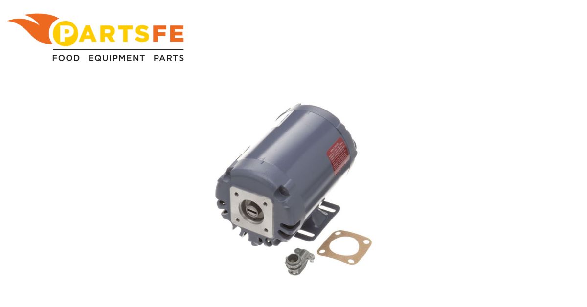  Frymaster FM8261756 1/3 HP Fryer Pump Motor W/ Gasket 208V 1425/1725 RPM