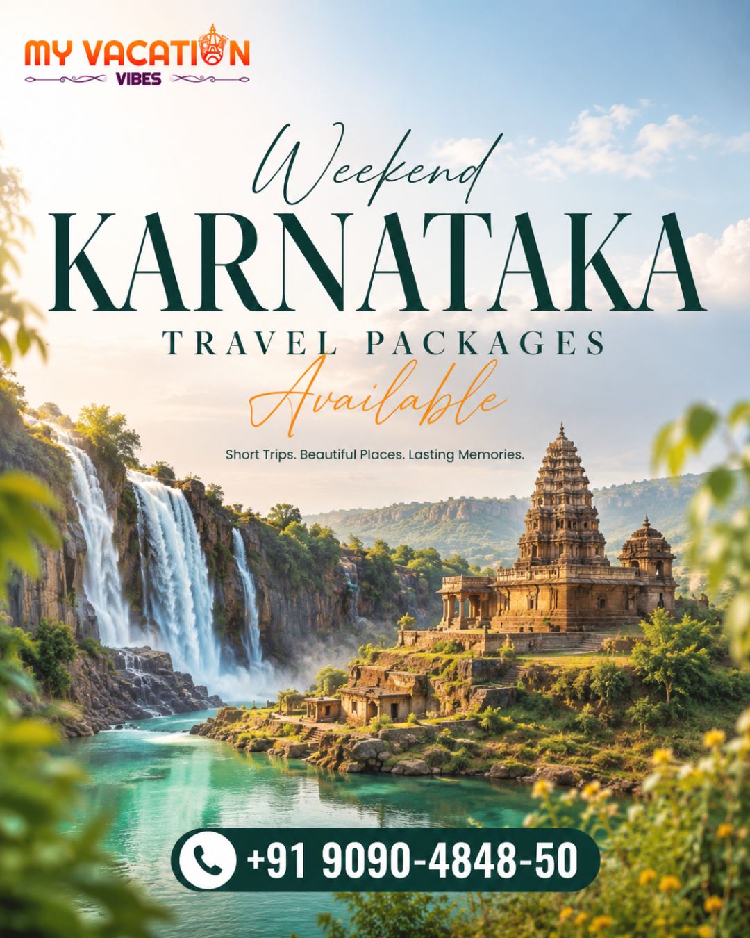  Weekend Karnataka Travel Packages Available +91 9090-4848-50