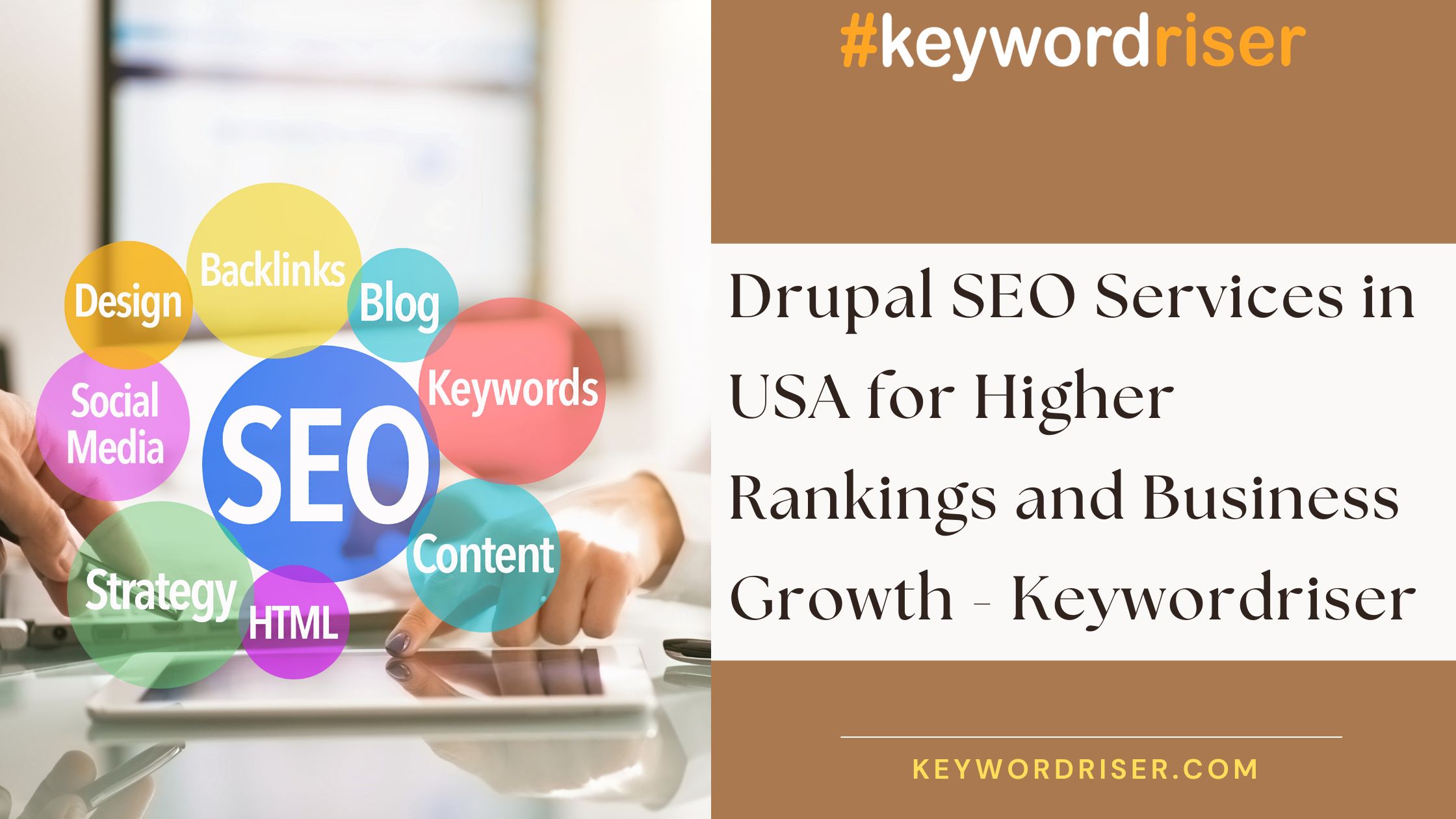  Drupal SEO Services in USA for Higher Rankings and Business Growth - Keywordriser