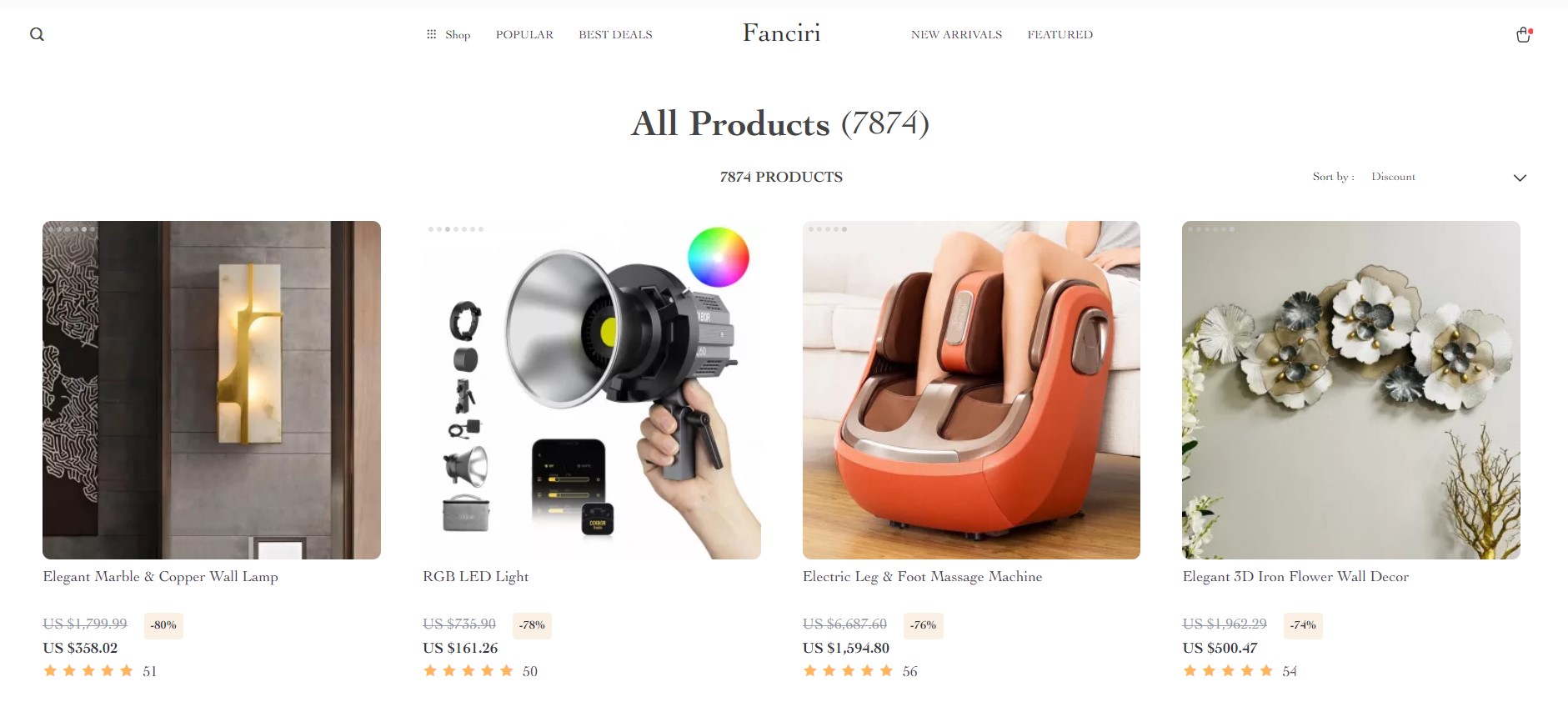  fanciri.com 10% Offer All Products
