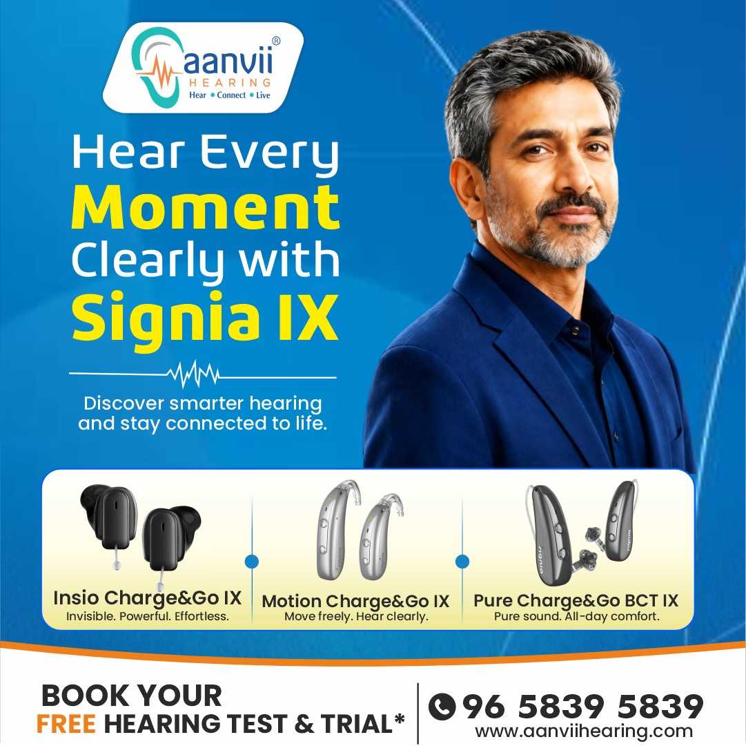  Best Hearing Aid Centres in Chennai | Advanced Hearing Care Solutions at Aanvii