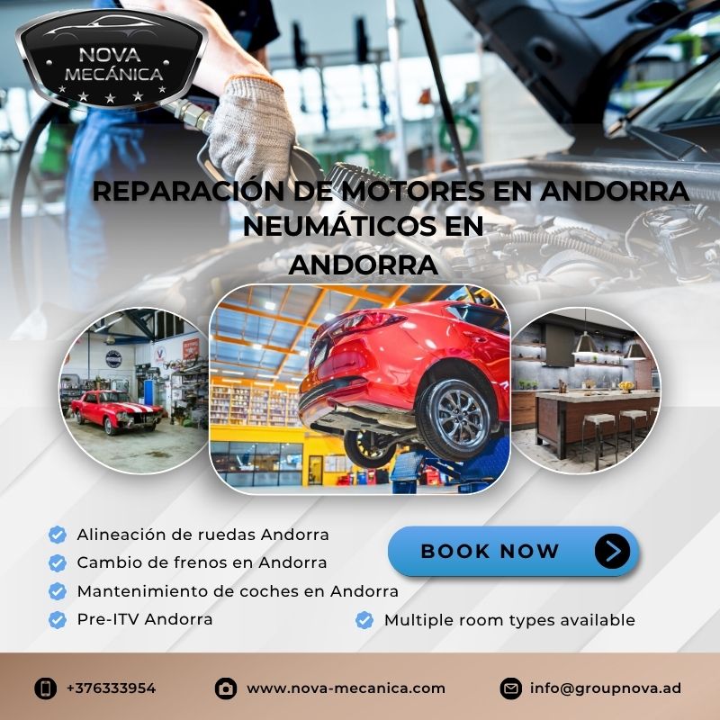  Taller mecánico en Andorra con Servicio Profesional | Nova Mecánica