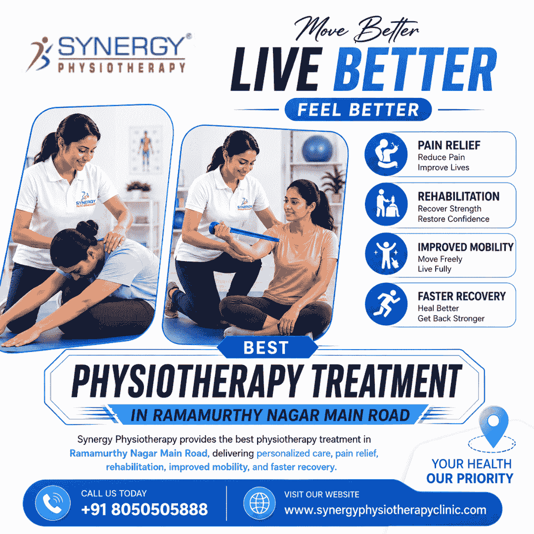  Best Physiotherapy in Ramamurthy Nagar Main Road