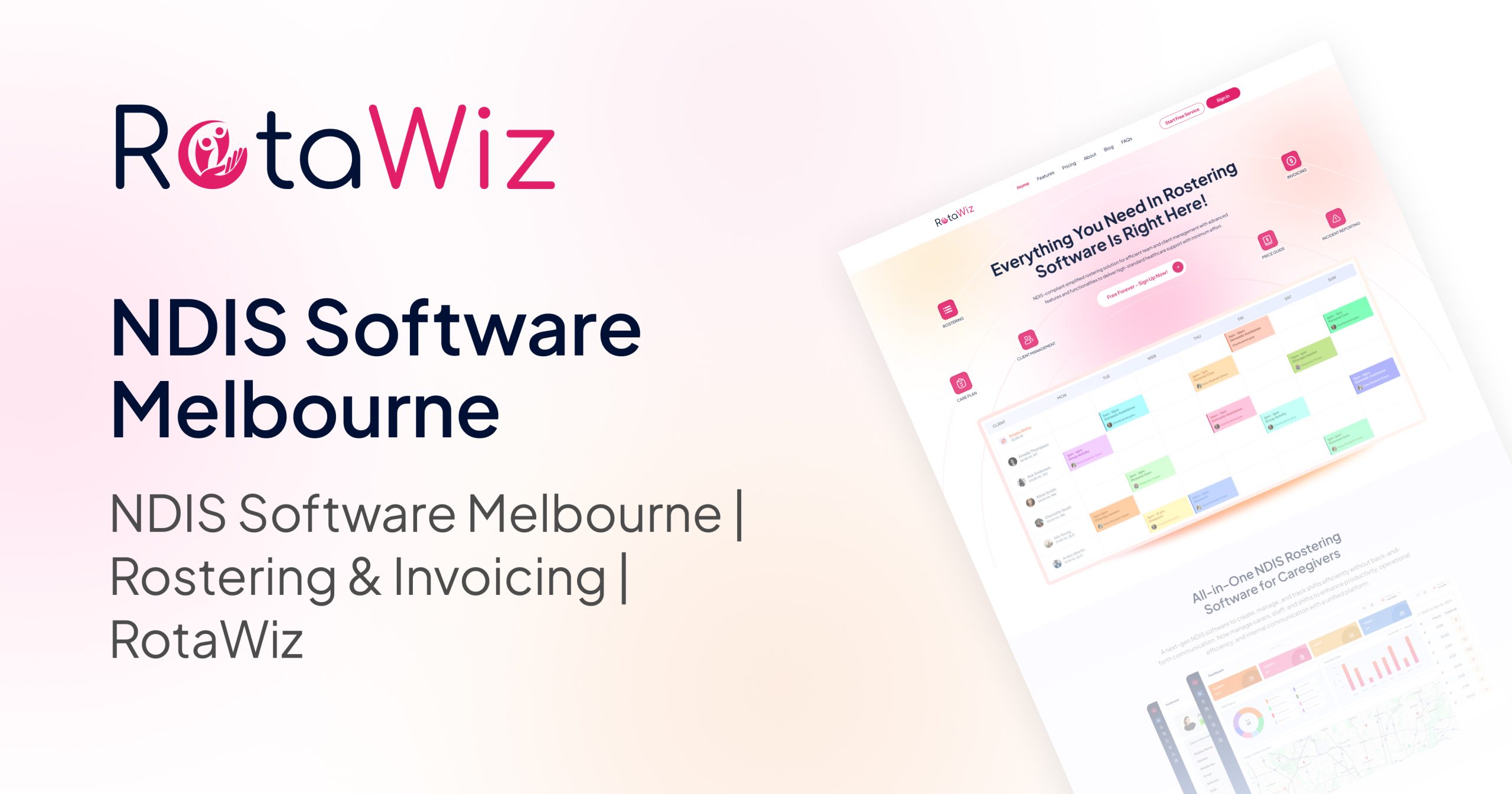  NDIS Software Melbourne Providers | Simplify Rostering & Compliance