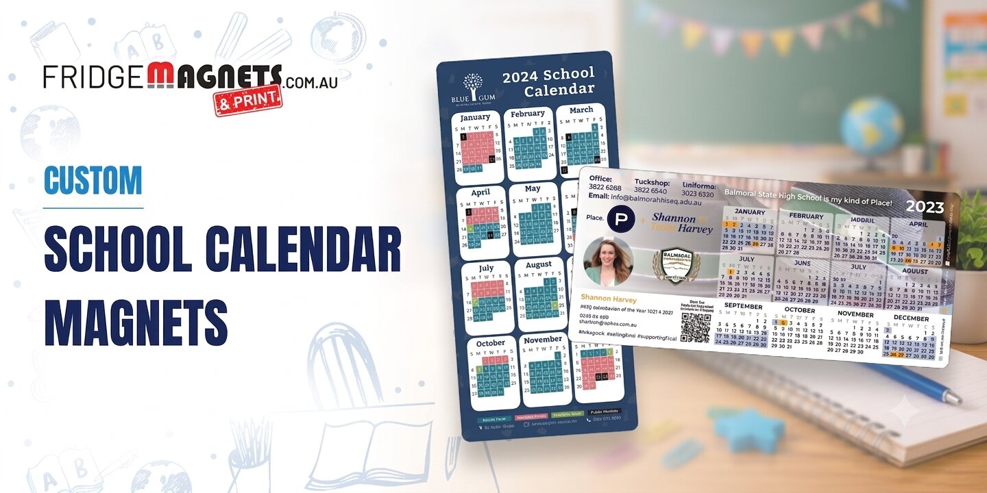  Custom School Calendar Magnets Australia