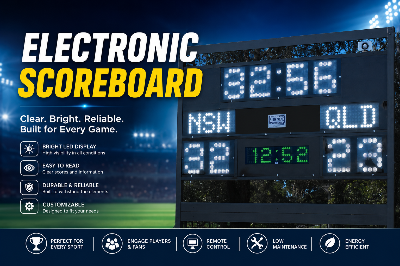  Electronic Scoreboard: The Smart Choice for Modern Sports