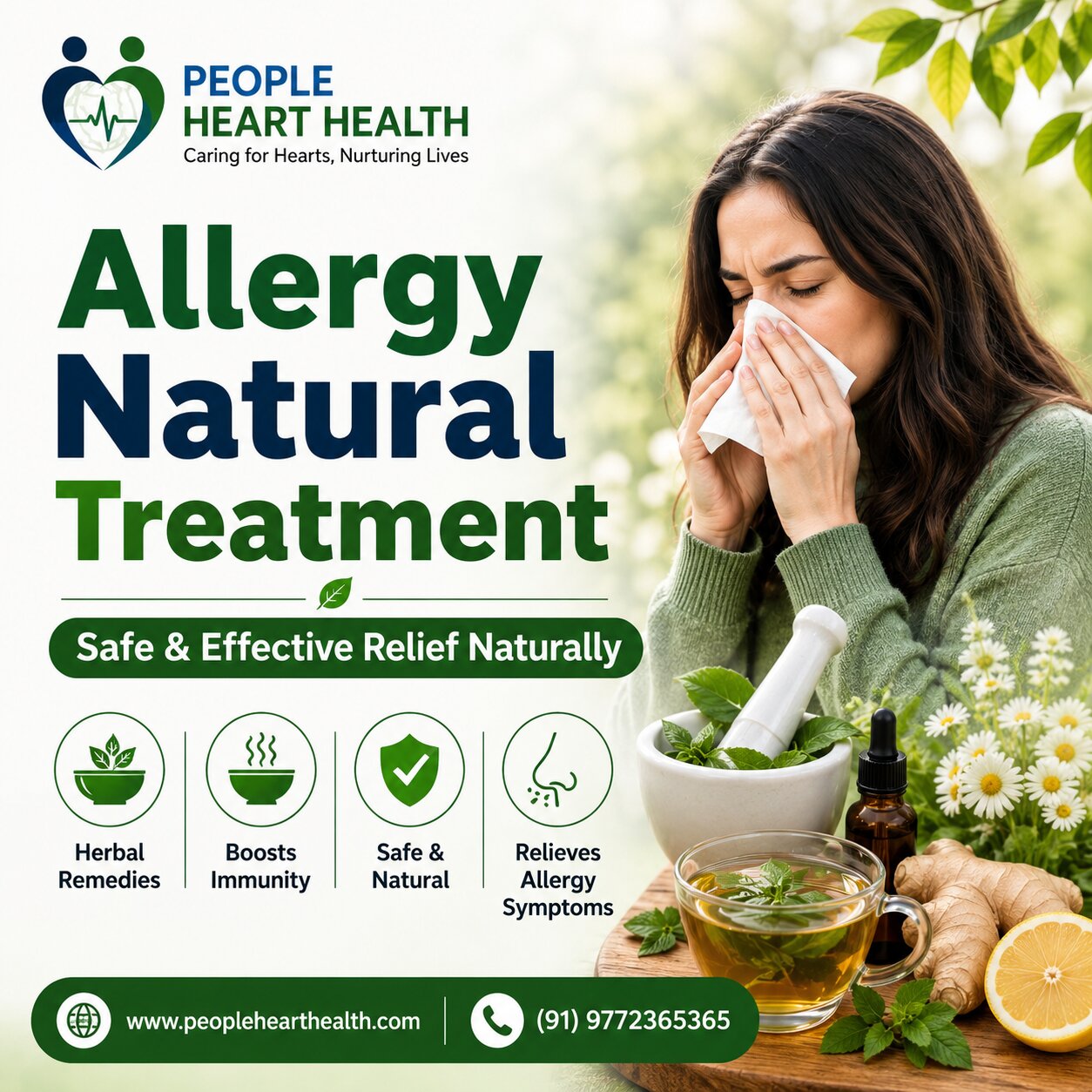  Allergy Natural Treatment | Safe & Effective Relief Naturally