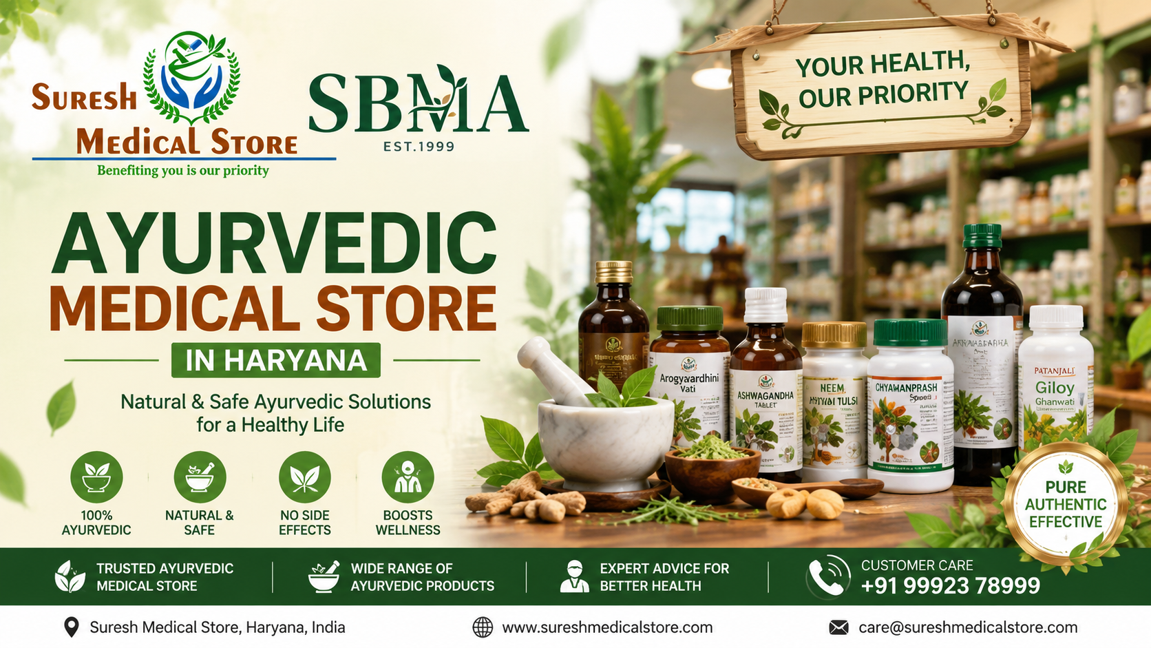  Ayurvedic Medical Store in Haryana