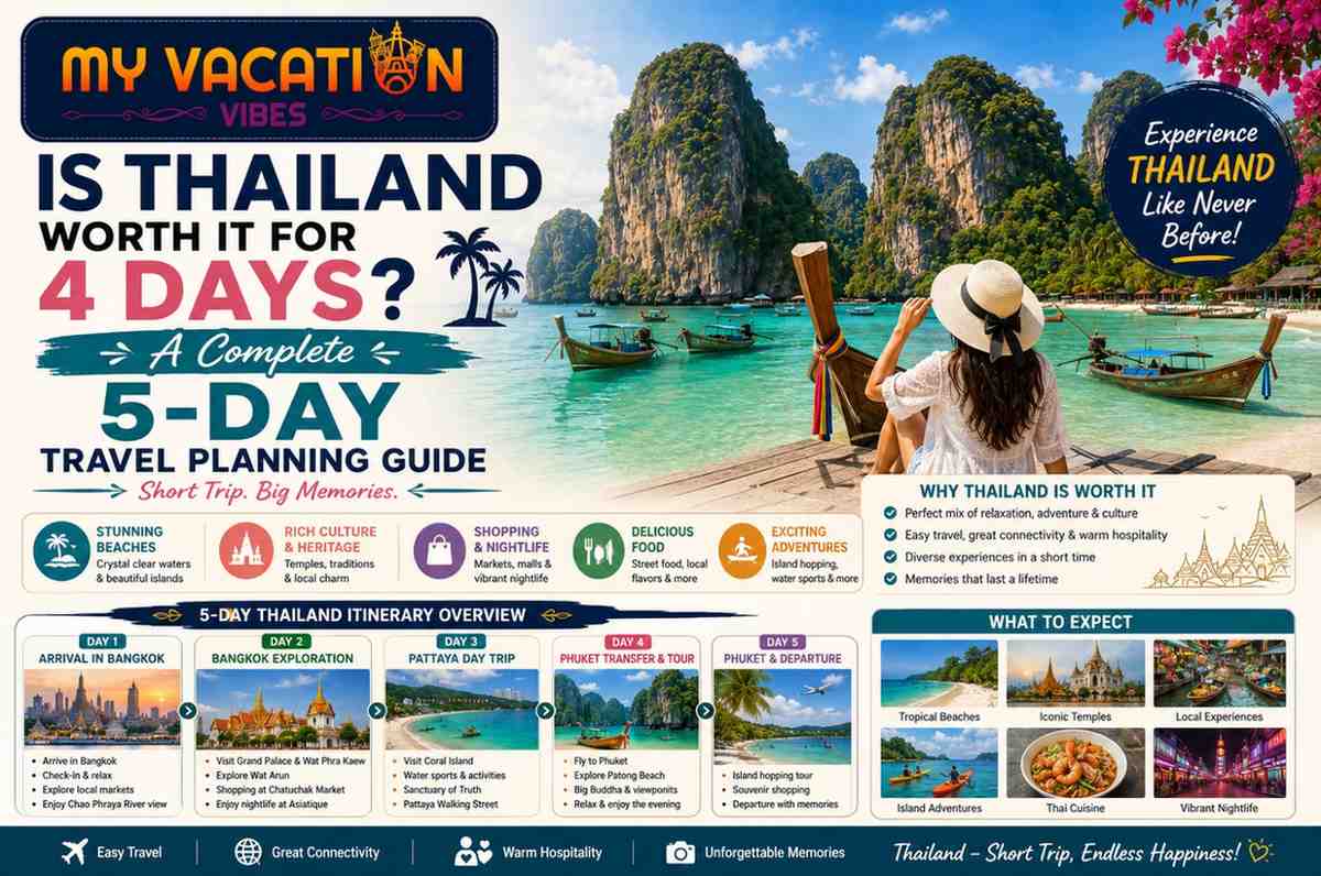  Is Thailand Worth It for 4 Days? A Complete 5-Day Travel