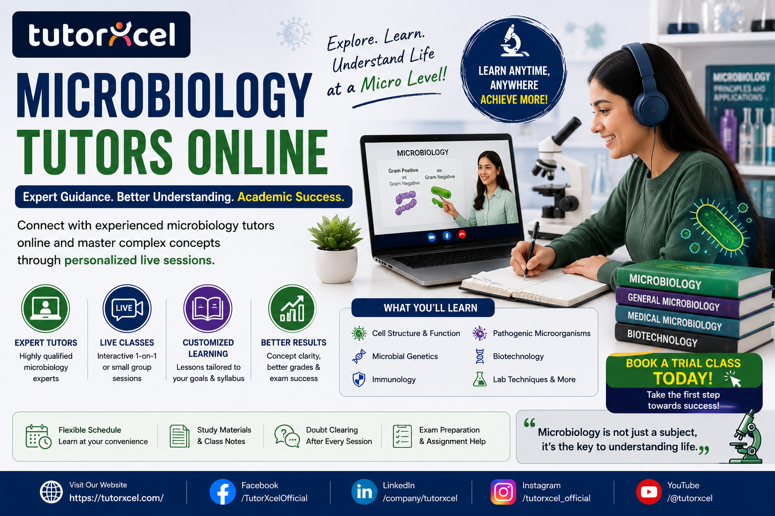  TutorXcel Makes Microbiology Learning Simple