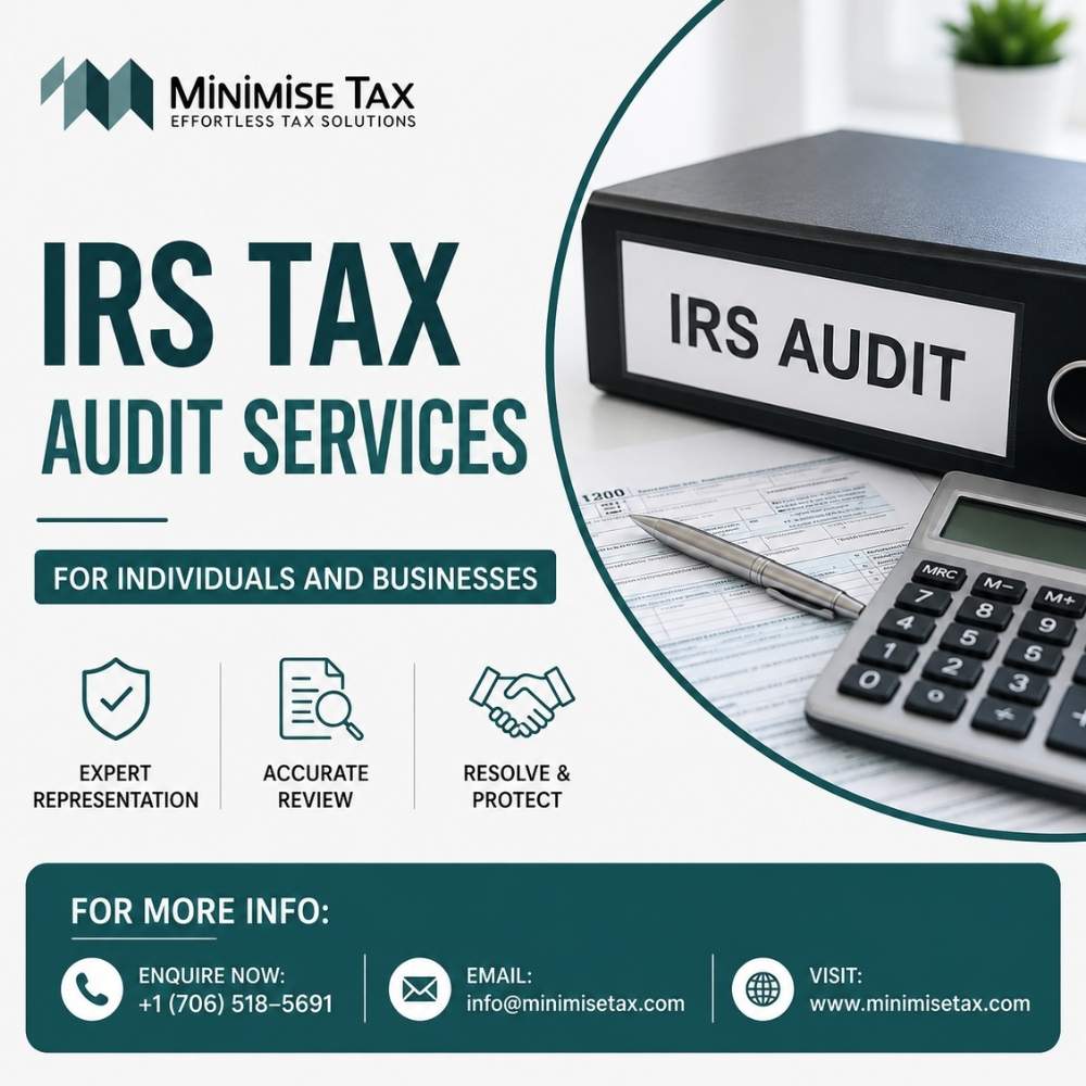  IRS Tax Audit Services for Individuals and Businesses | Minimise Tax
