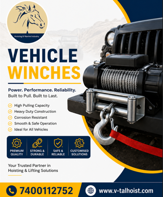  Vehicle Winches - Durable Winching Solutions for Every Application