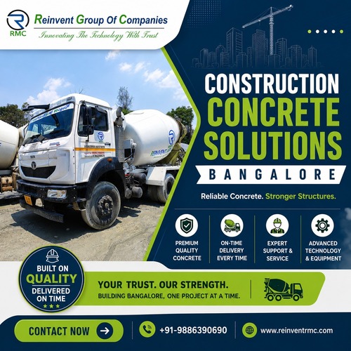  Construction Concrete Solutions Bangalore