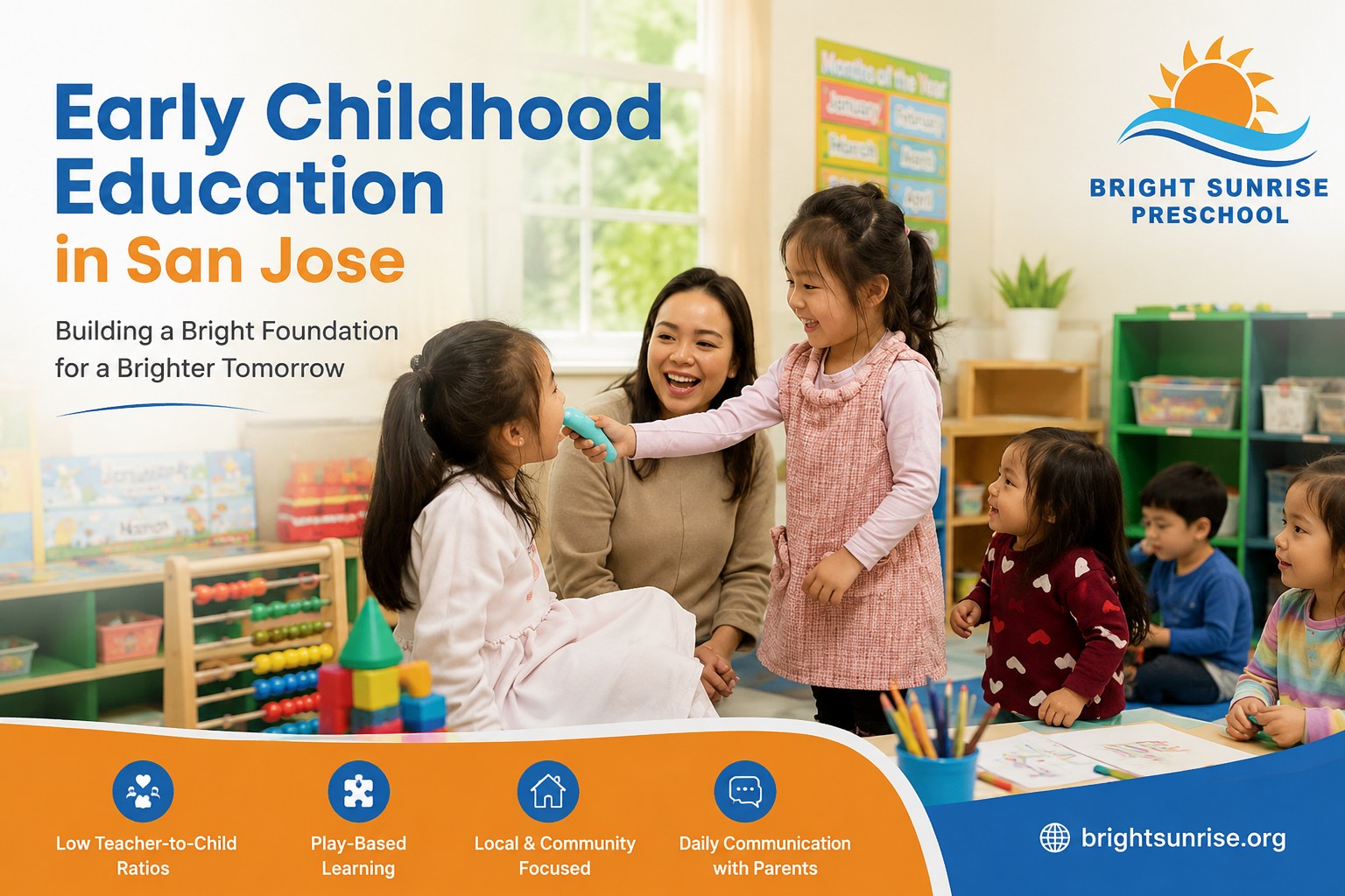  Preschool Near Me San Jose | Bright Sunrise Preschool - Nurturing Little Minds
