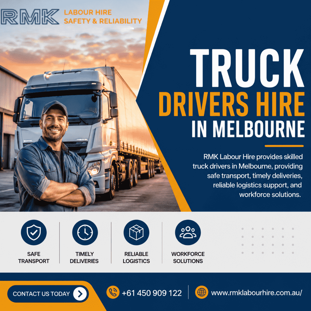  Truck Drivers Hire in Melbourne