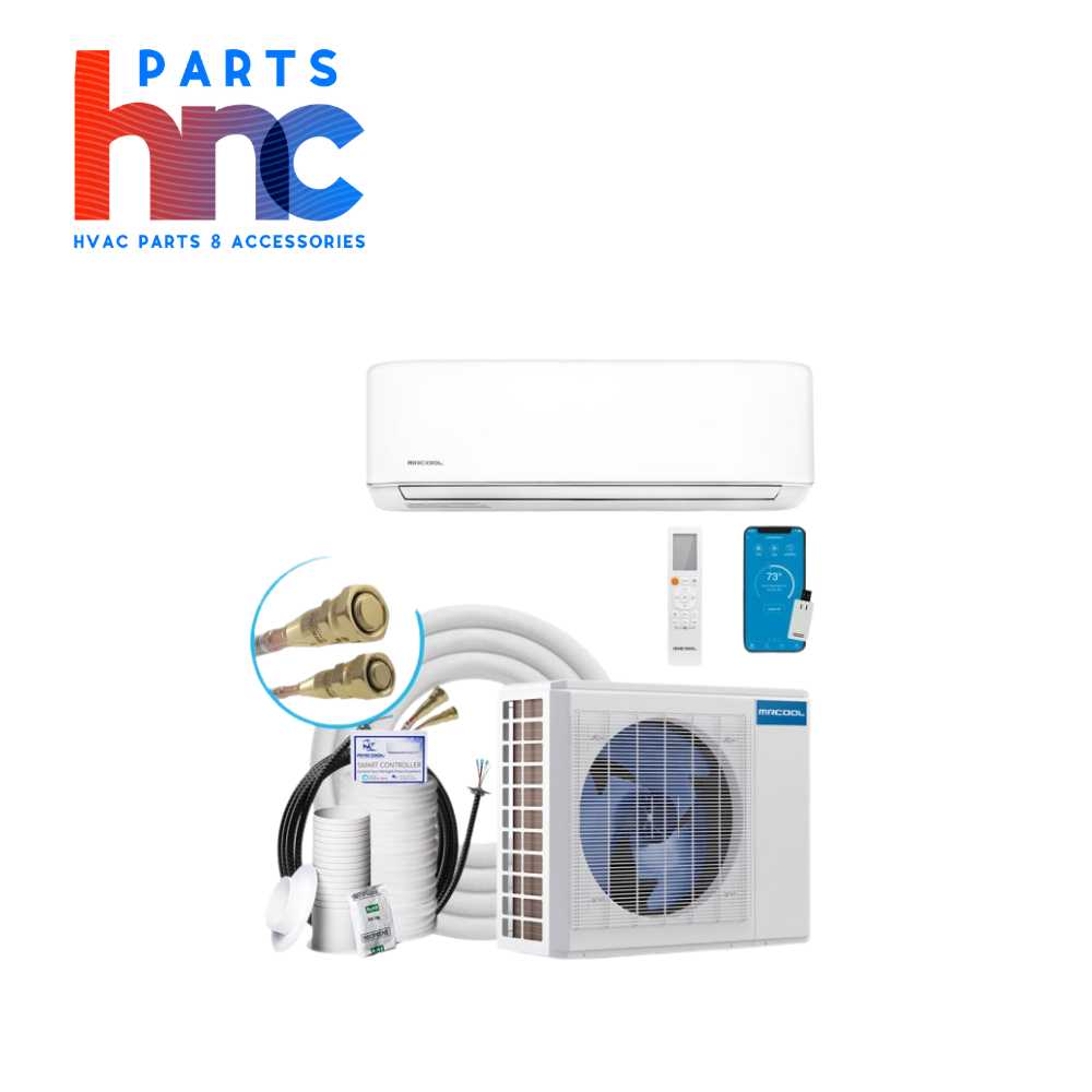  MRCOOL DIY-18-HP-WM-230C25 DIY 4th Gen E Star 18K BTU Ductless Mini-Split Heat Pump System