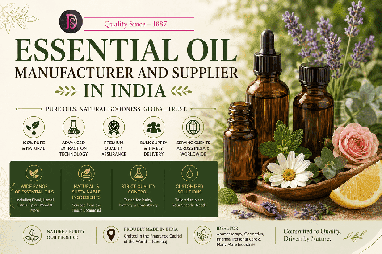  Essential Oil Manufacturer and Supplier in India