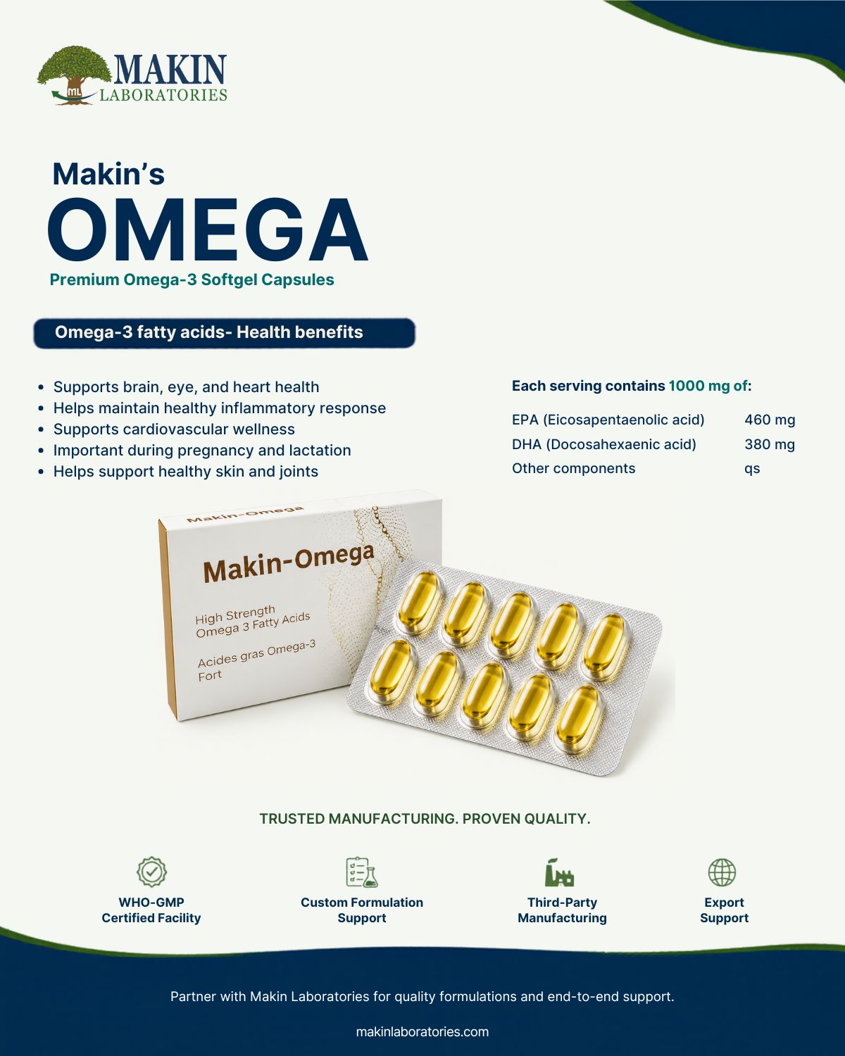  Top Nutraceutical Contract Manufacturers in India - Makin Laboratories