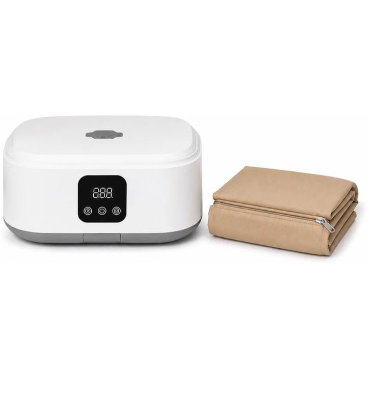  Portable Electric Clothes Dryer for Home, Foldable Wardrobe Garment Dryer with Digital Display