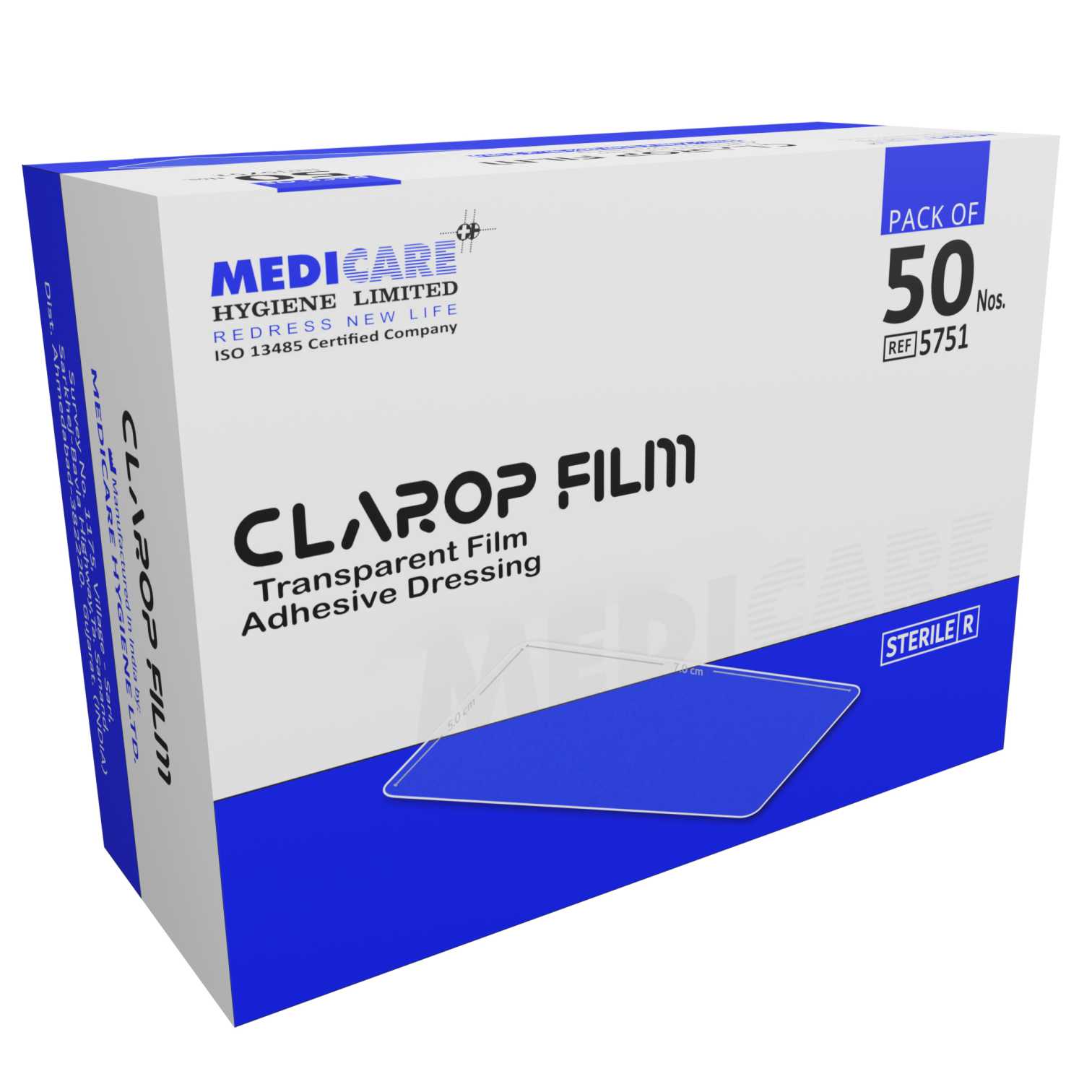  Clarop Film – Transparent Film Dressing Manufacturer & Exporter from India