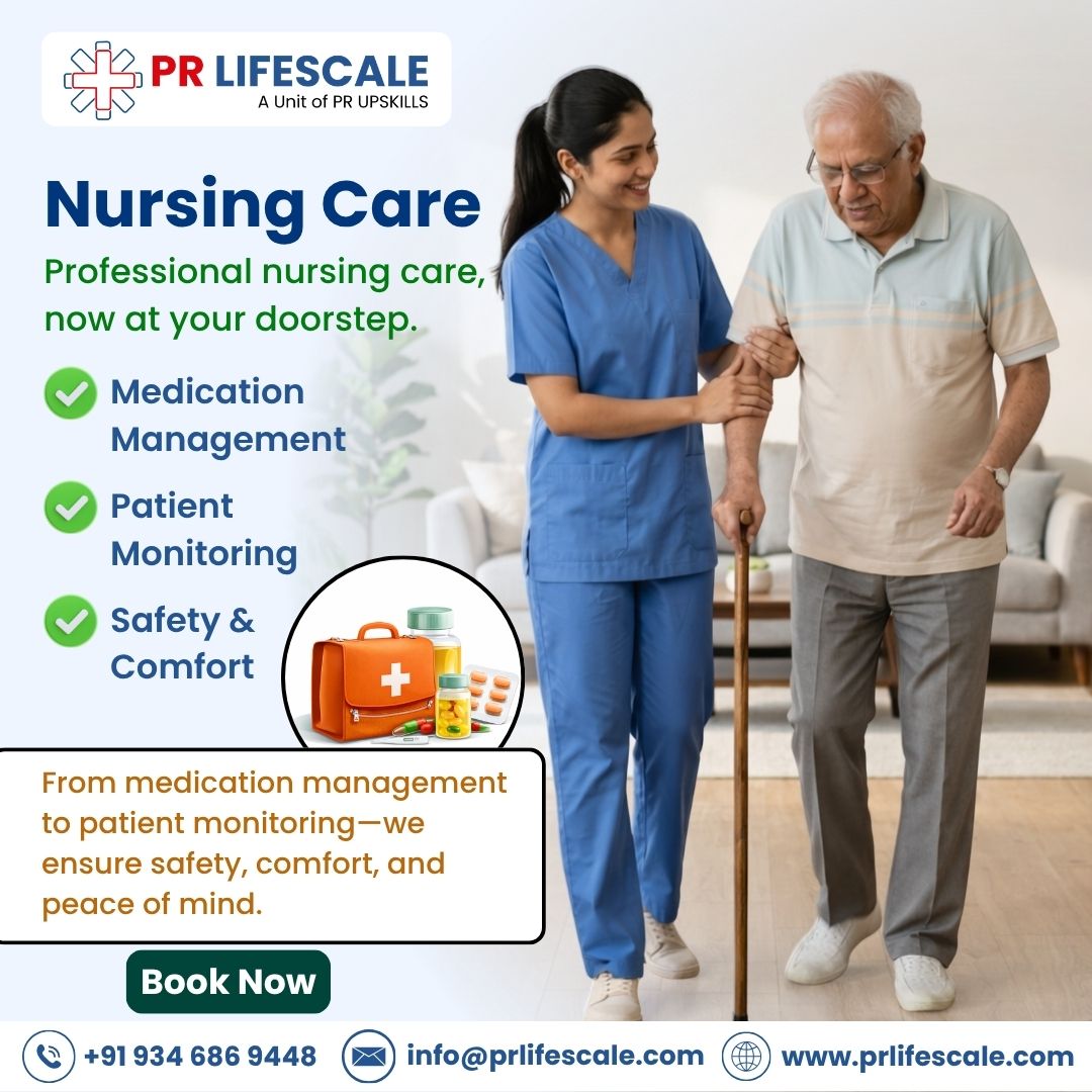  Home Nursing Services in Hyderabad | Expert Patient & Elder Care | PR Lifescale
