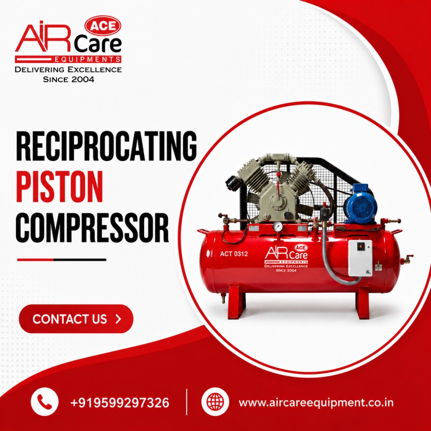  Reciprocating Piston Compressor | Air Care Equipment