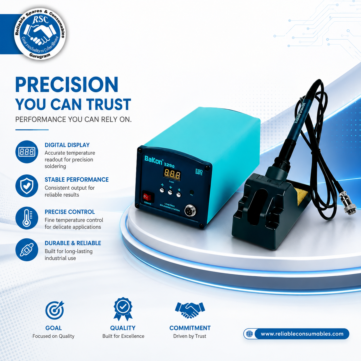  Soldering Station Manufacturer in India | Reliable Consumables