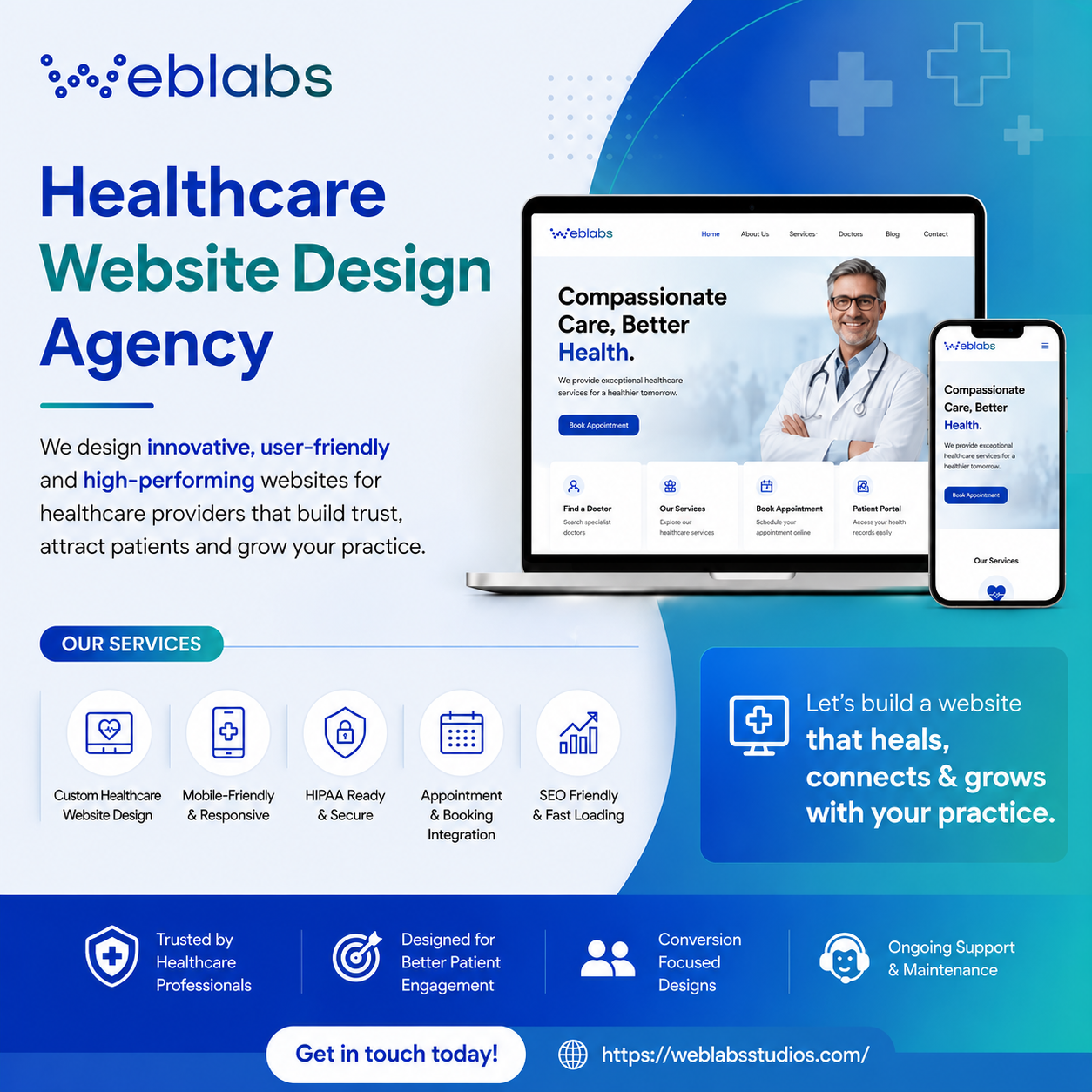  Healthcare Website Design Agency