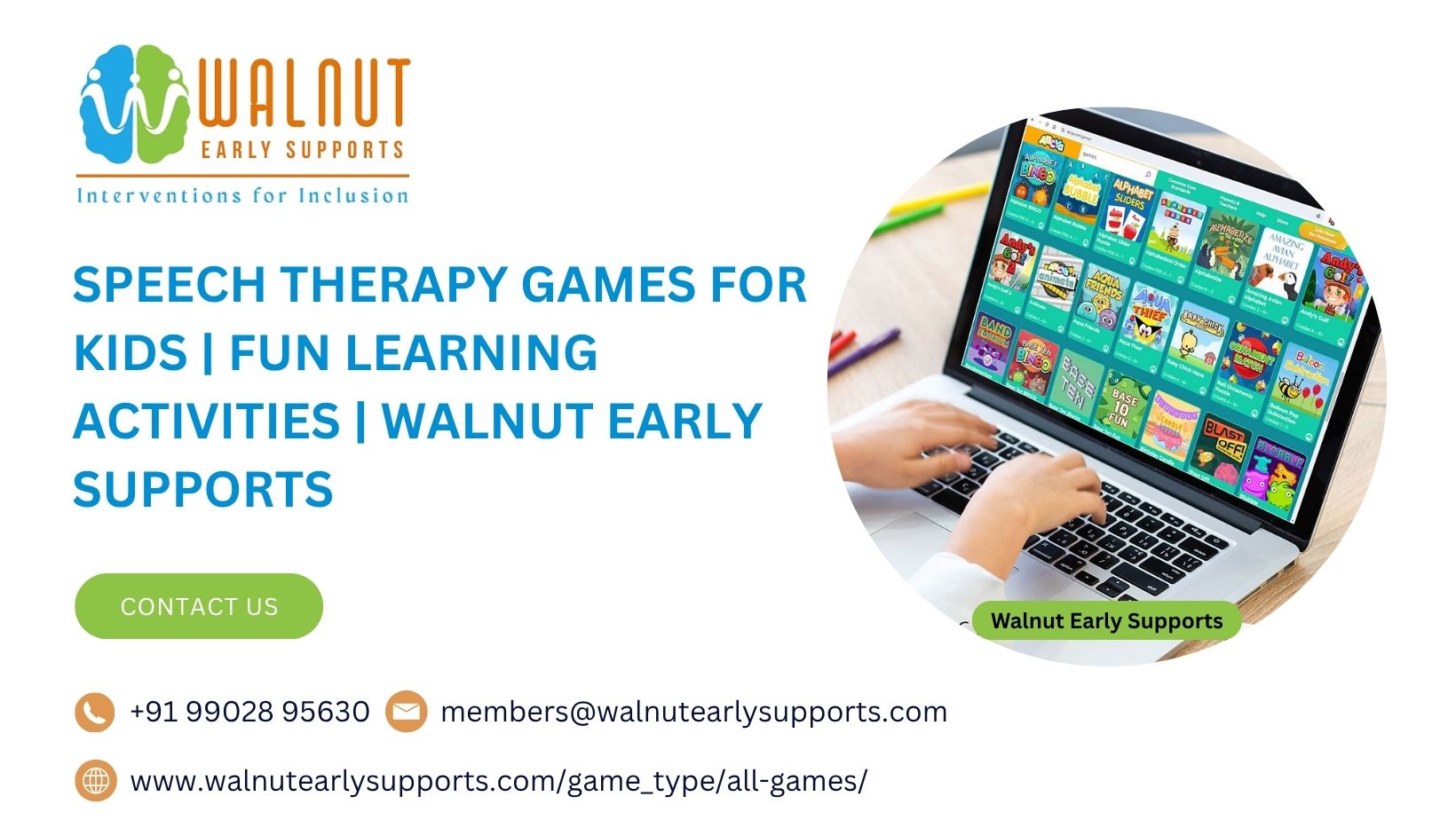  Speech Therapy Games for Kids | Fun Learning Activities | Walnut Early Supports