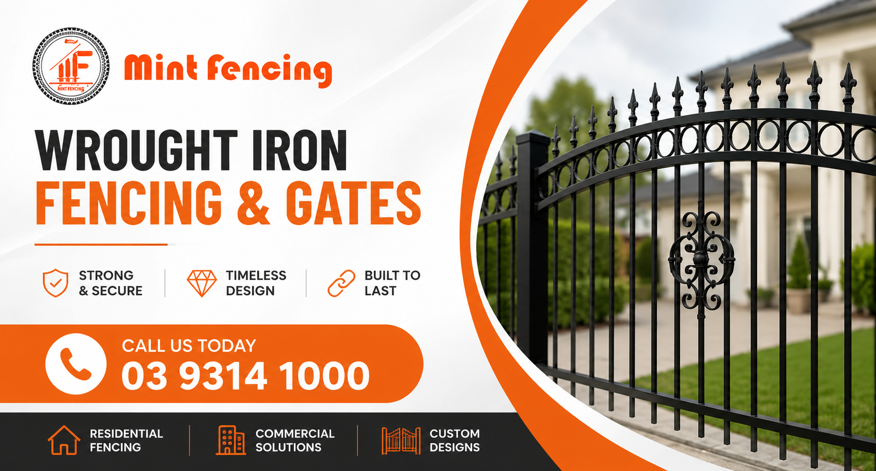  Custom Wrought Iron Fencing & Gates Services in Sydney NSW