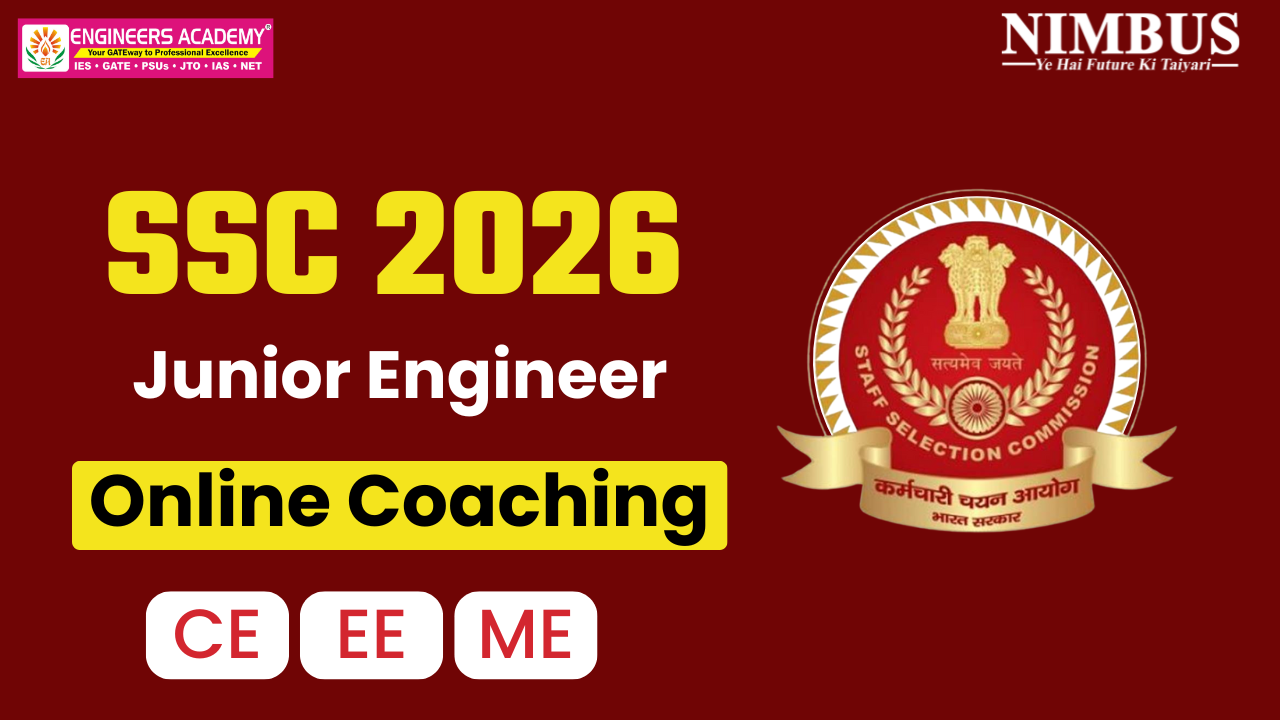  Join SSC JE live online classes By Engineers Academy Coaching